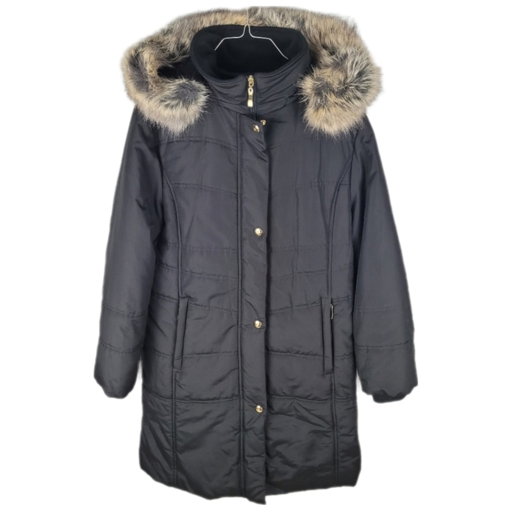 FEN-NELLI | Polar Line faux fur quilted puffer winter jacket